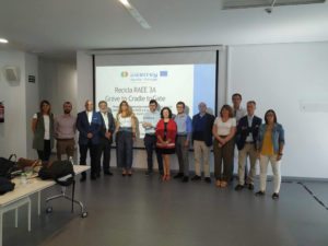 Presentación del Proyecto Europeo Interreg: Recicla Raee 3A, Grave to Cradle to Gate.