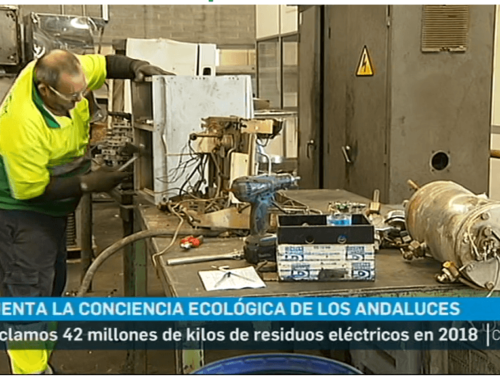 Los andaluces reciclamos 42 millones de kilos de Raee.