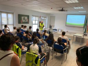 Alumnos de 3º de ESO en la charla de