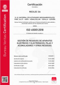 ISO45001-RECILEC